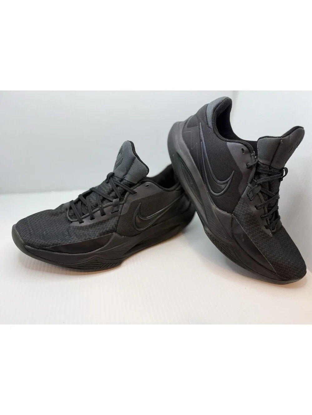 Men's Nike Precision VI Athletic Basketball Shoe / Black / DD9535 001  / Size 13